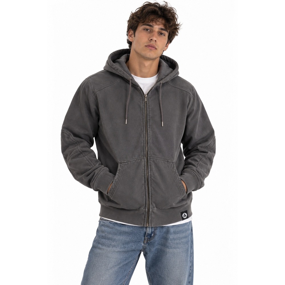 American Giant Classic Full Zip Hoodie Mens Large Heavyweight Cotton USA Made